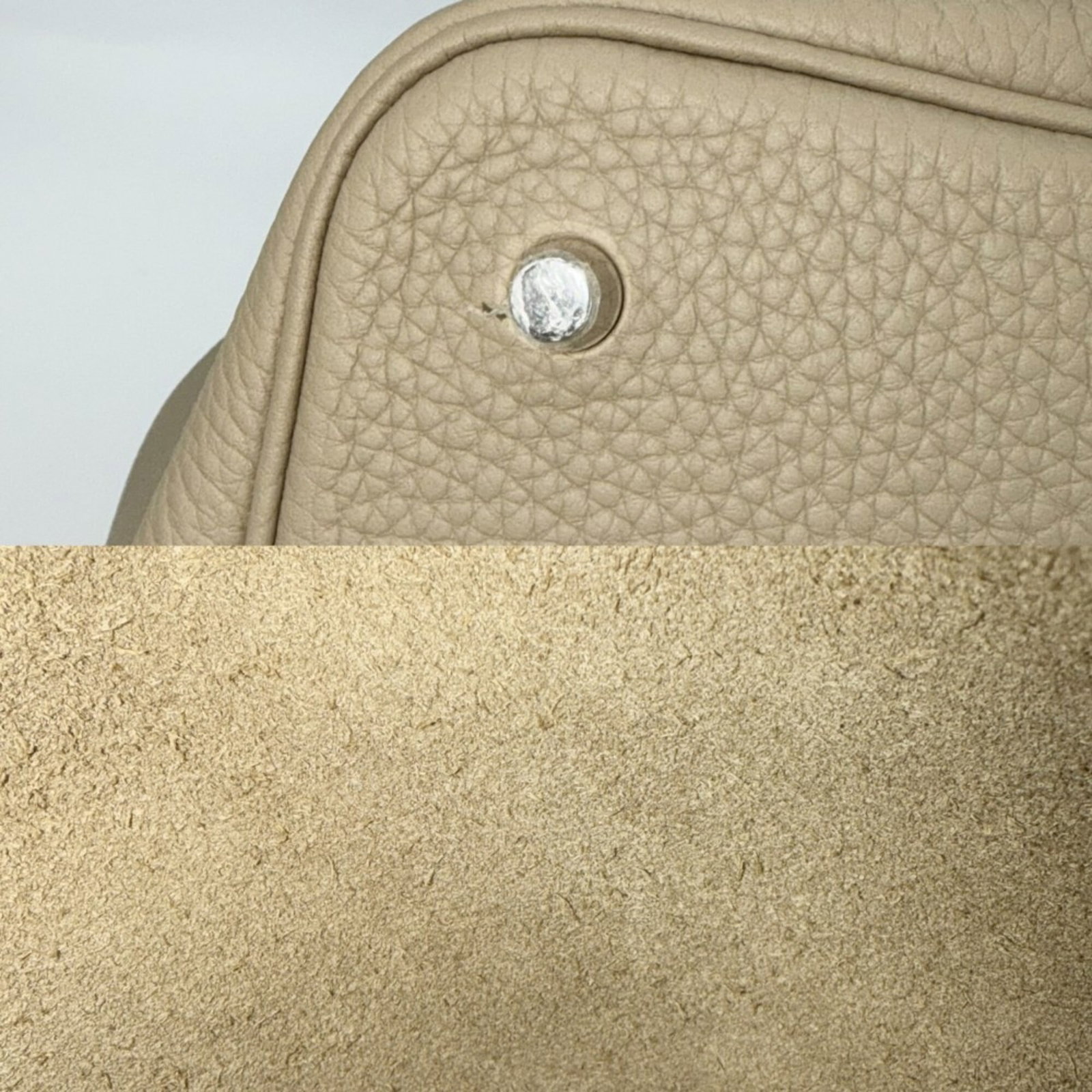 HERMES Handbag Beige - 6
