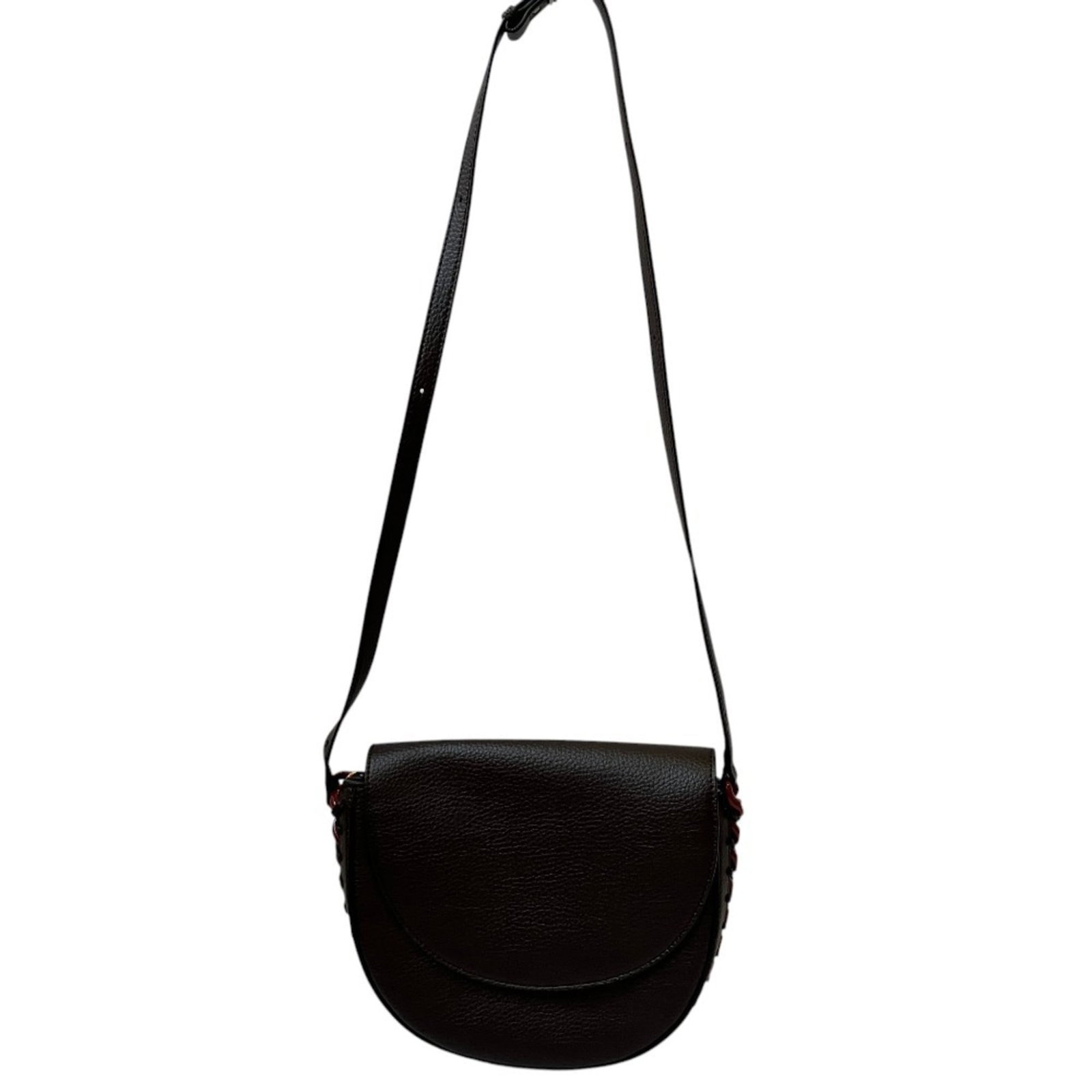 STELLA MCCARTNEY Shoulder Bag Leather: STELLA MCCARTNEY Shoulder Bag Leather Stella McCartney's signature style shines in this beautifully crafted leather shoulder bag. Made from high-quality leather, the bag boasts a timeless brown color