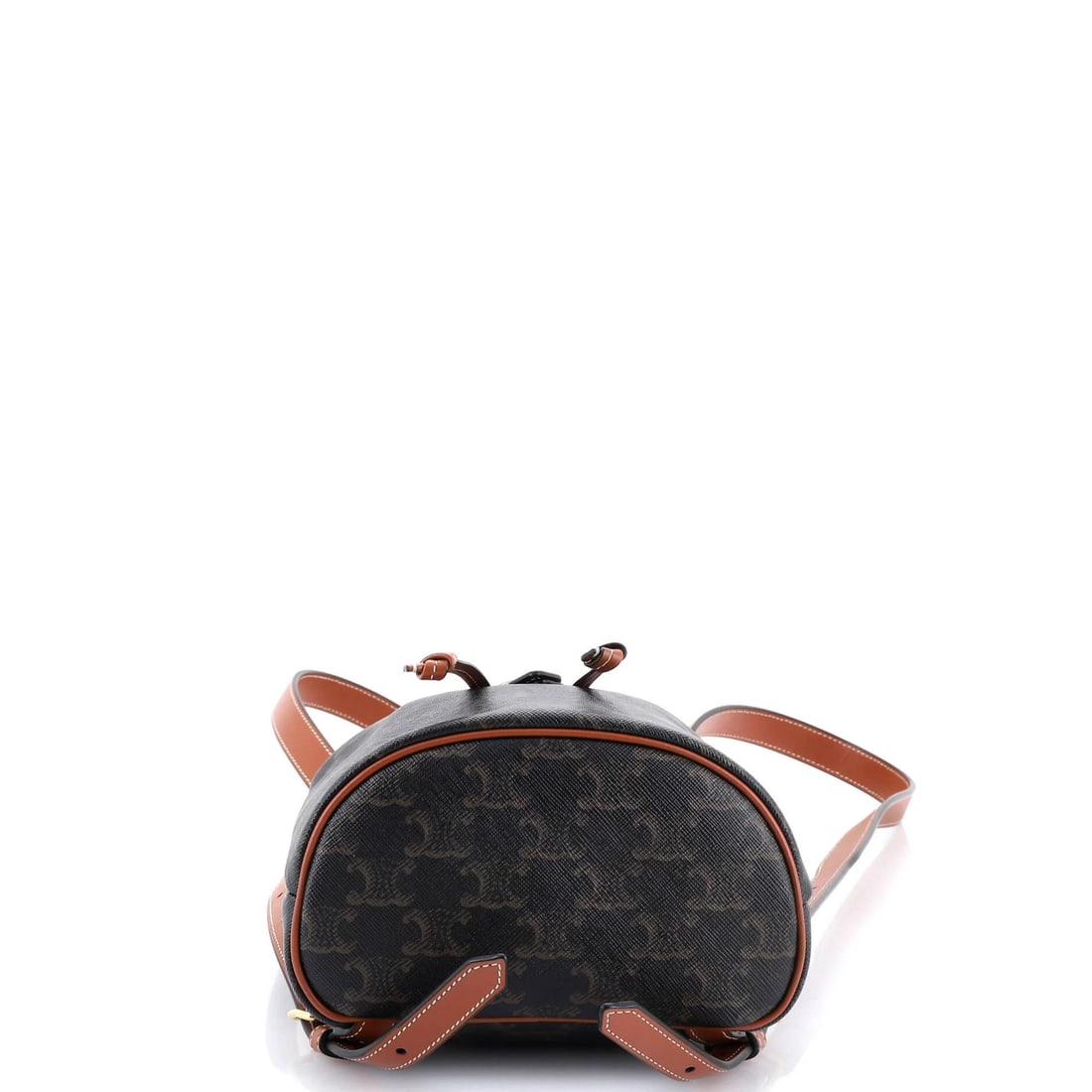 Triomphe Coated Canvas Mini Backpack Folco Celine - 4