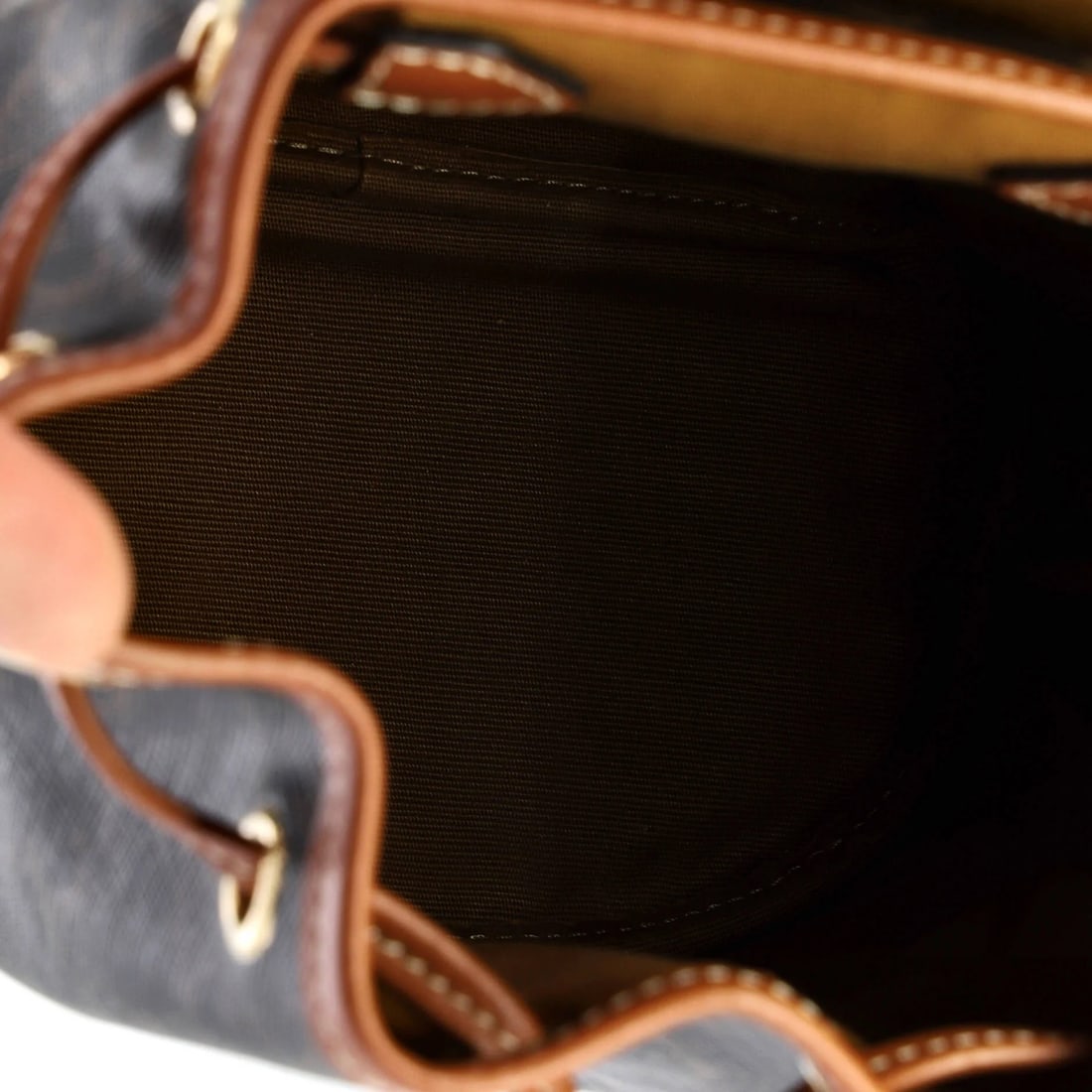 Triomphe Coated Canvas Mini Backpack Folco Celine - 5