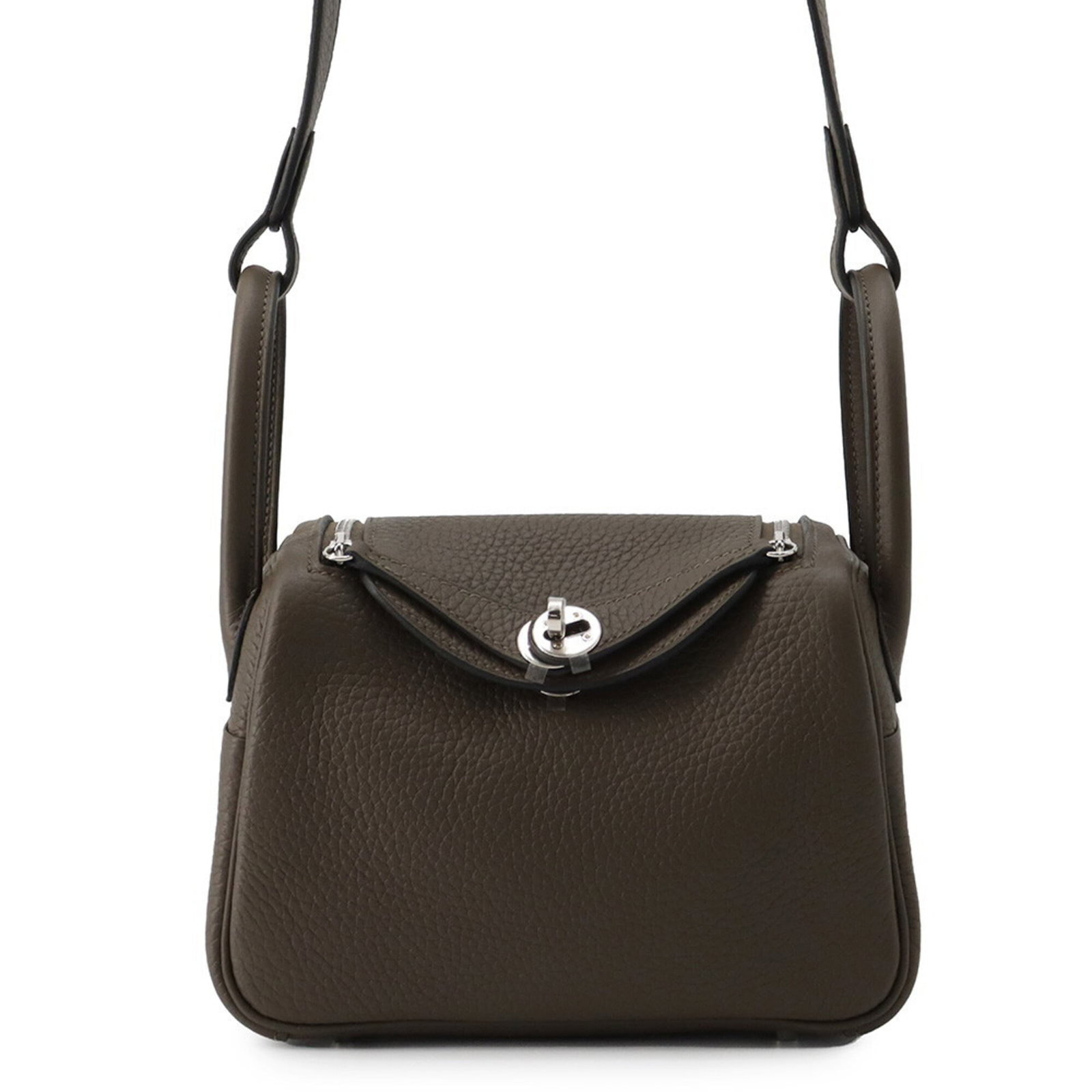 HERMES Handbag Taurillon Clemence Leather (1 of 7)