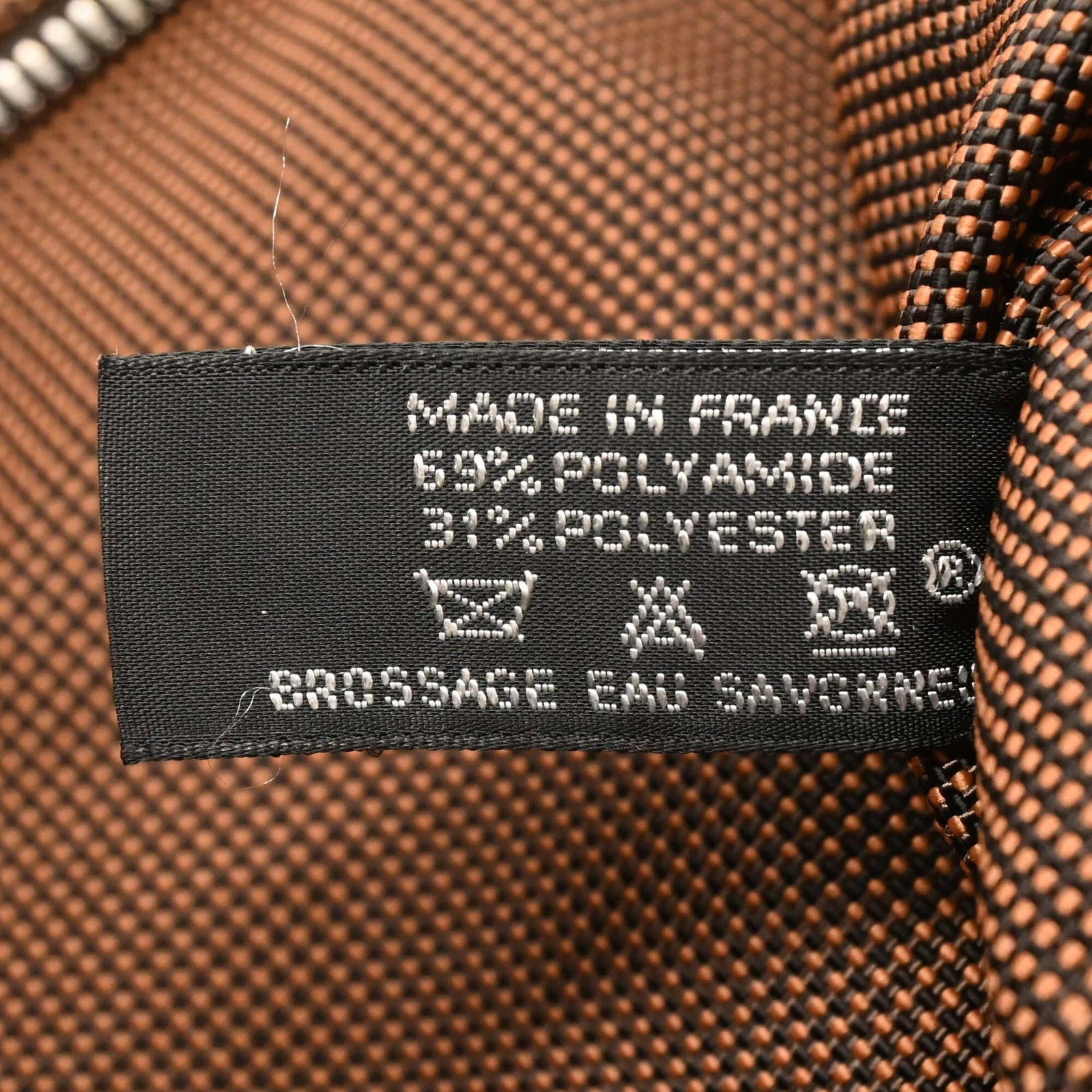 HERMES Backpack Nylon Canvas - 13