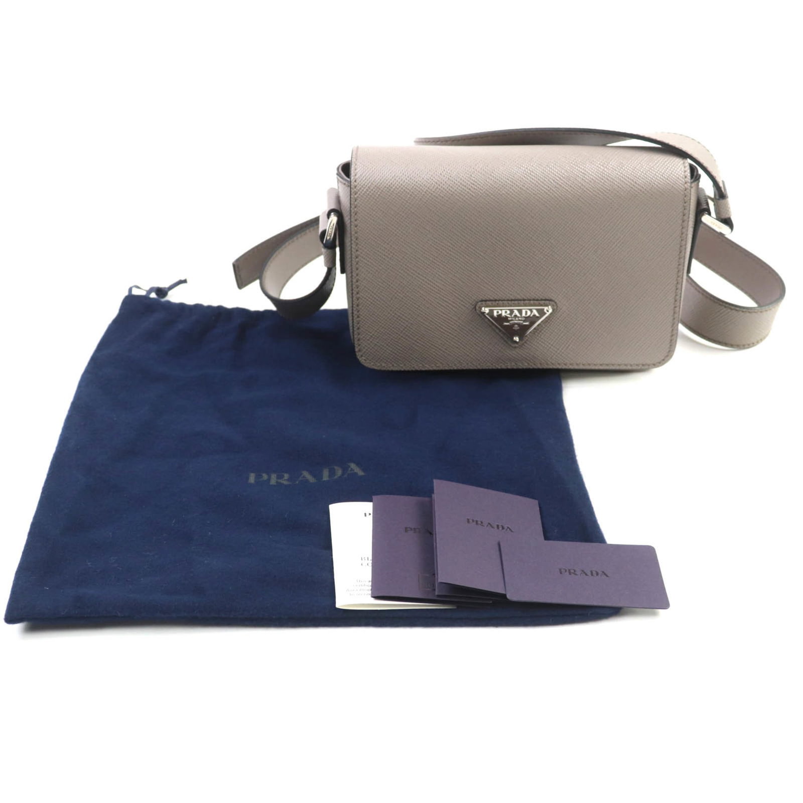 PRADA Shoulder Bag Leather - 2