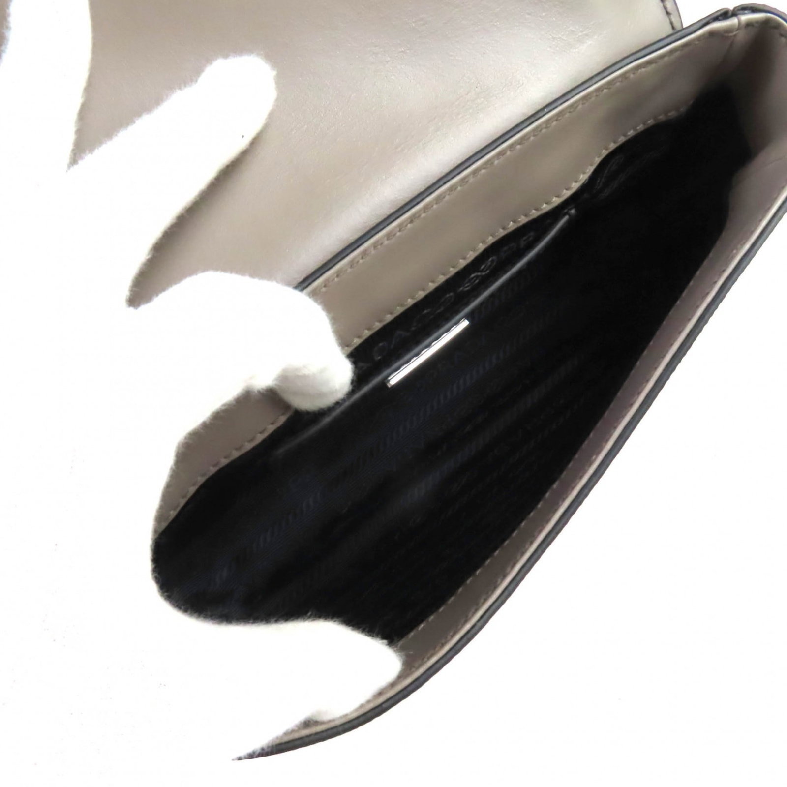 PRADA Shoulder Bag Leather - 5