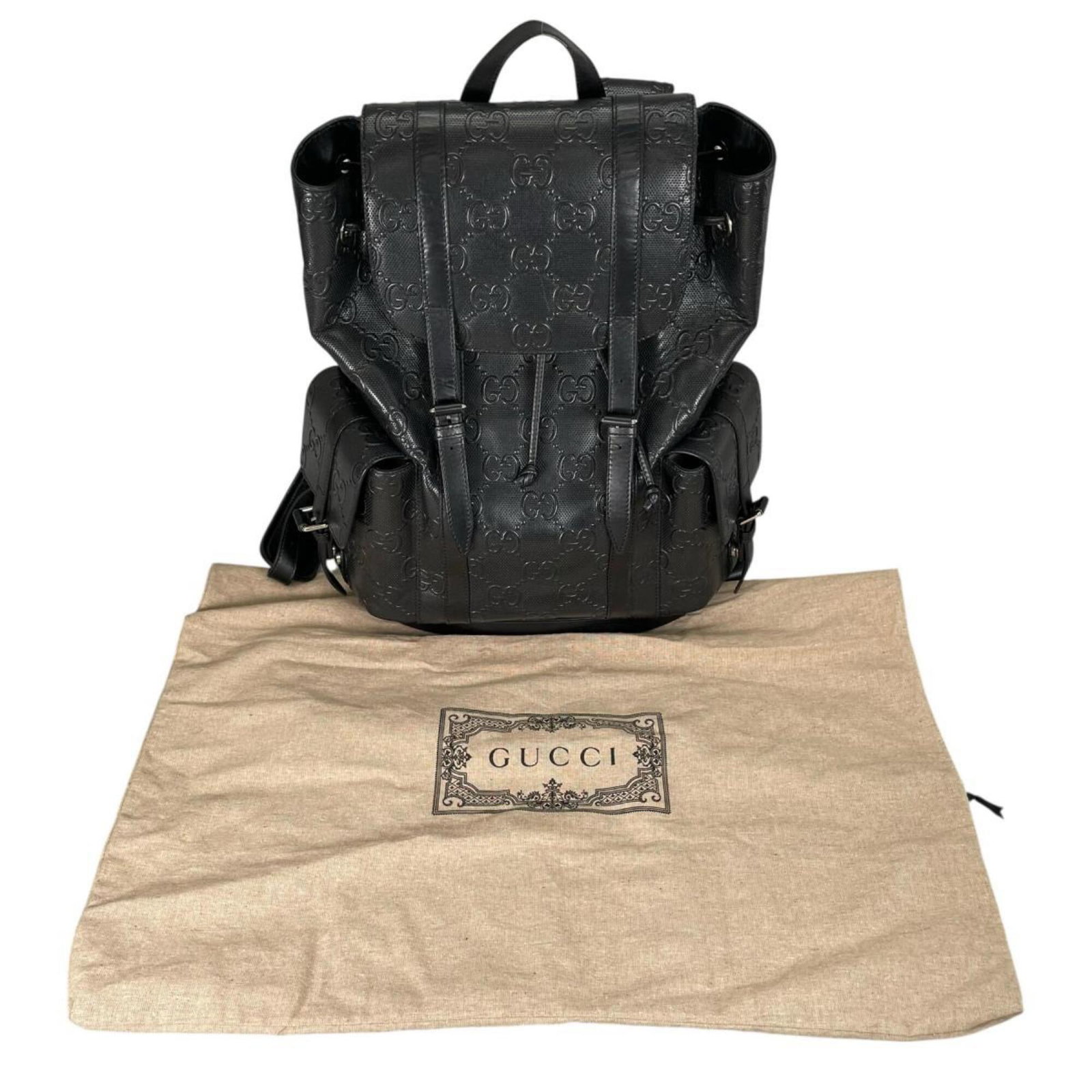 GUCCI Backpack Leather - 17