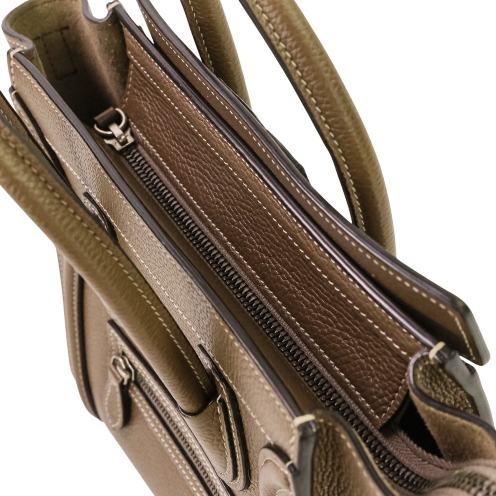 CELINE Leather Brown - 9