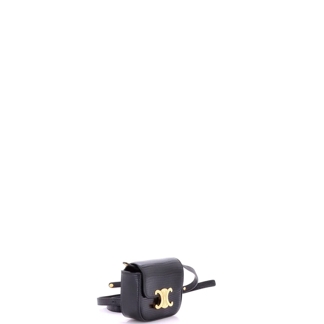 Claude Celine Mini Shoulder Lizard Bag - 2