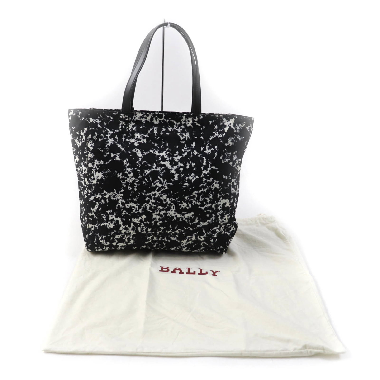 BALLY Tote Bag Black White - 2