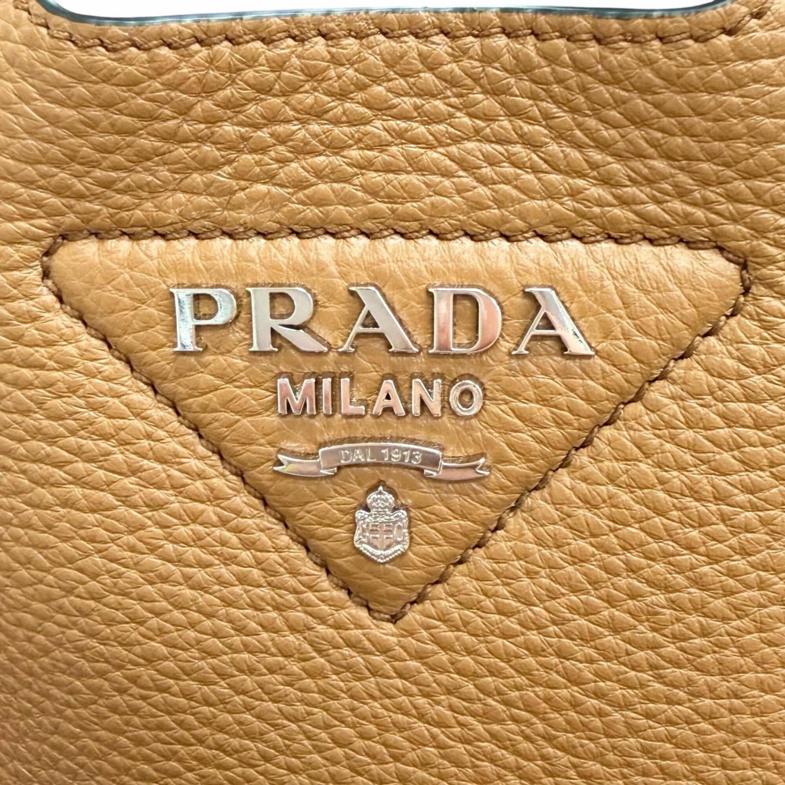 PRADA Handbag Leather - 8