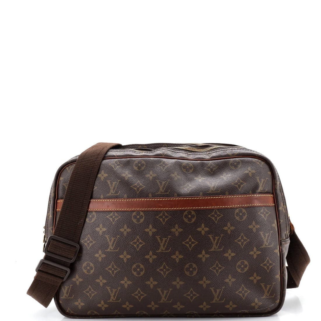 Canvas bag reporter monogram Louis Vuitton GM: Canvas bag reporter monogram Louis Vuitton GM Brown Louis Vuitton GM Reporter Bag Monogram Canvas Cross Body Bag for sale. This canvas bag features a classic cross body design with a signature GM