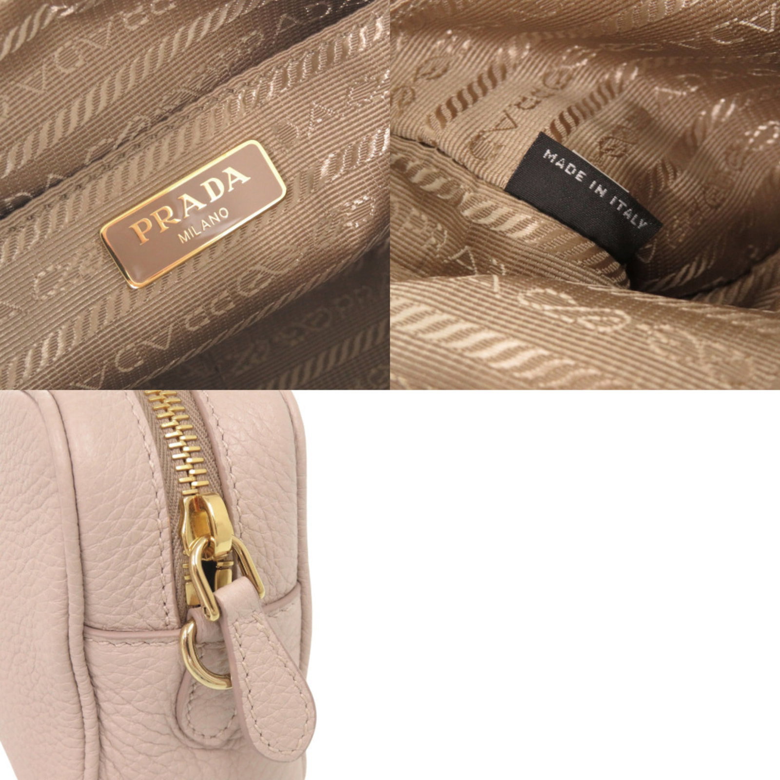 PRADA Shoulder Bag Leather - 10