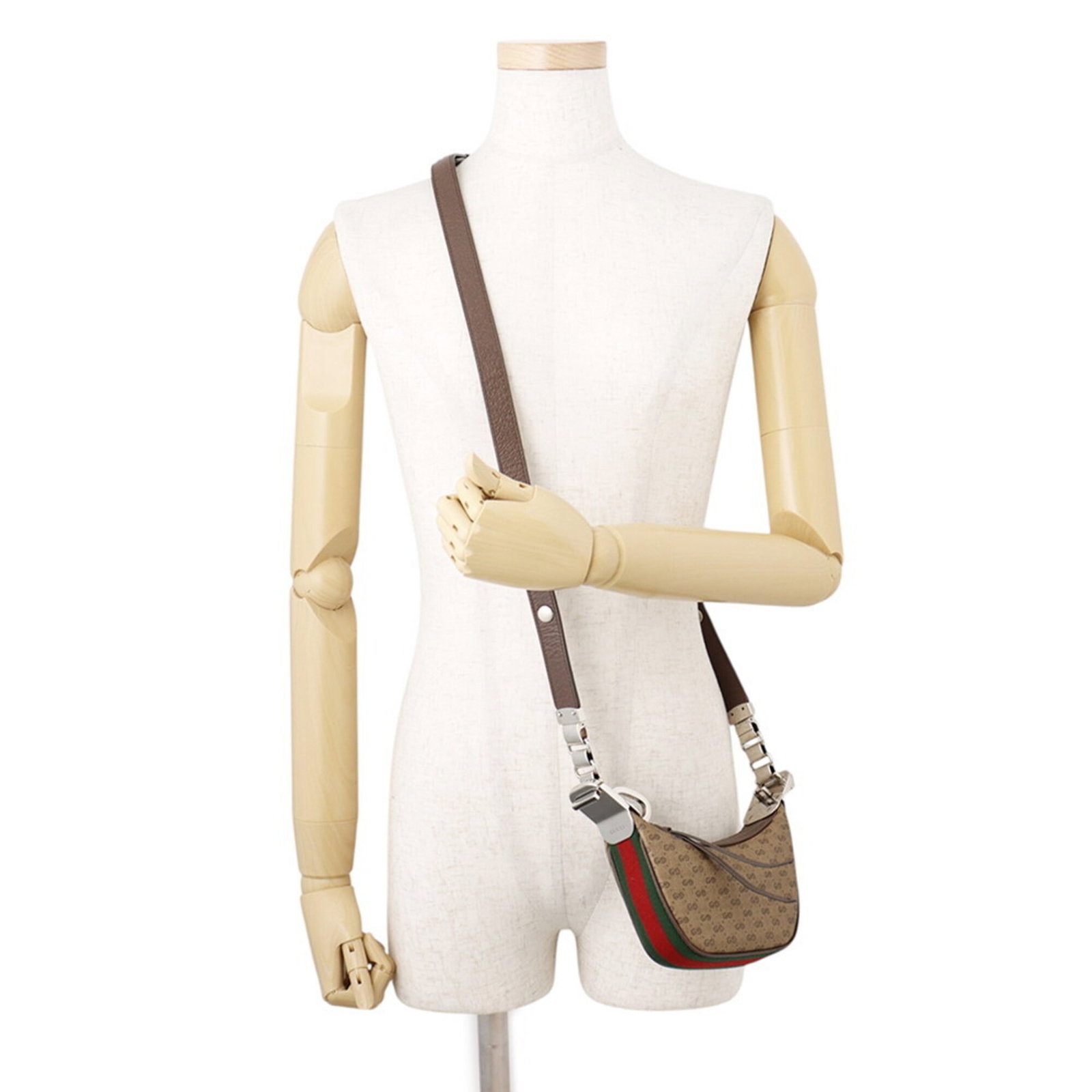GUCCI Handbag Micro Gg Leather Leather - 6