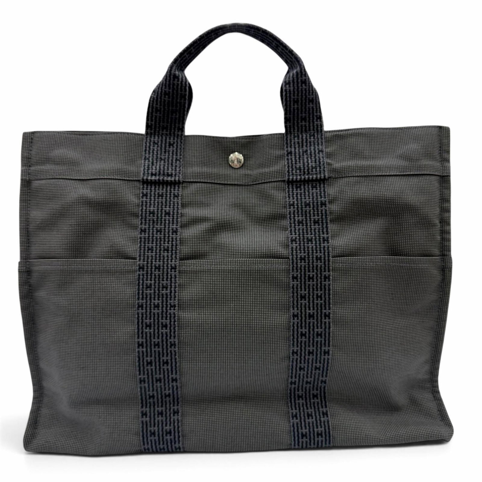 HERMES Handbag Tote Bag Polyamide Polyester - 2