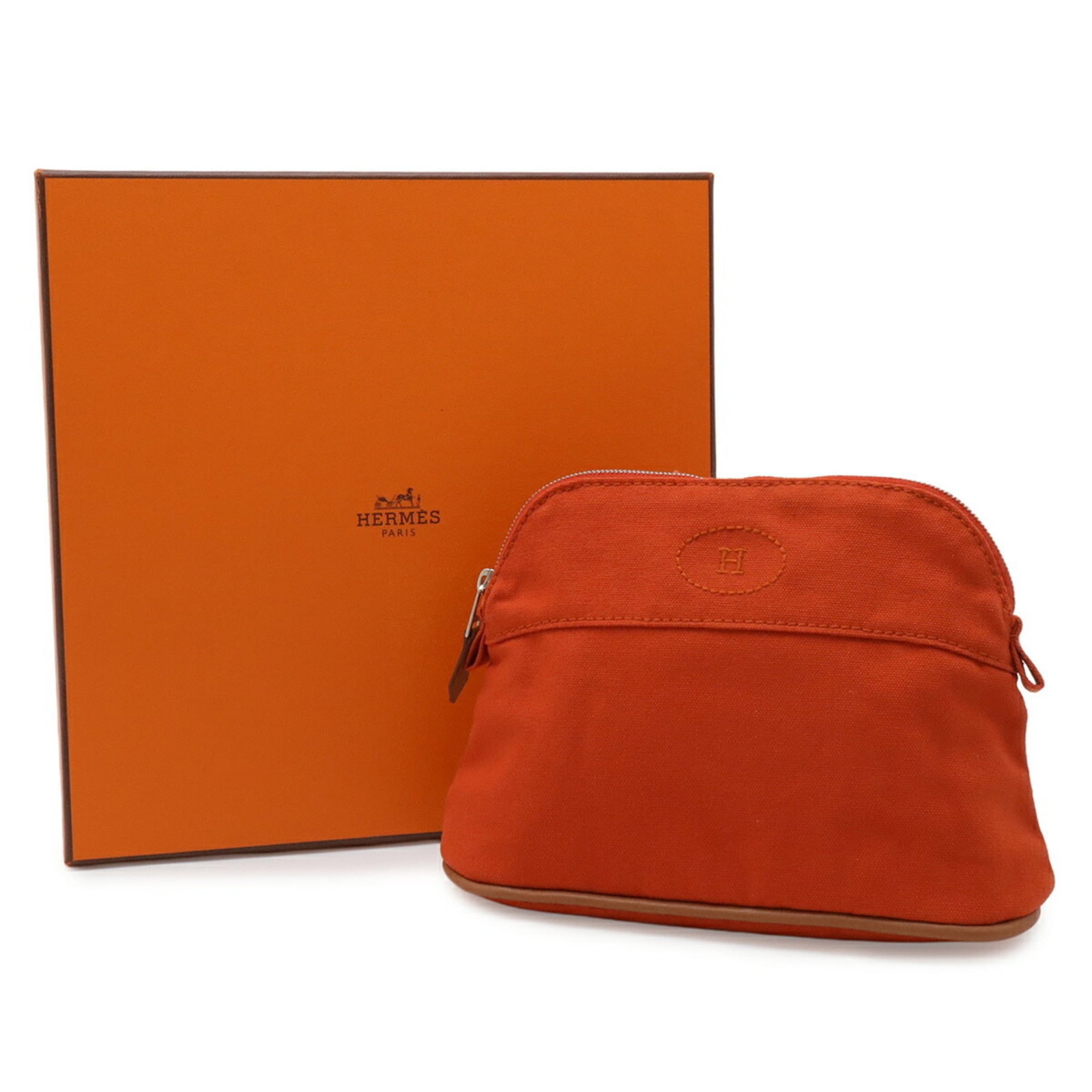HERMES Pouch Canvas - 7