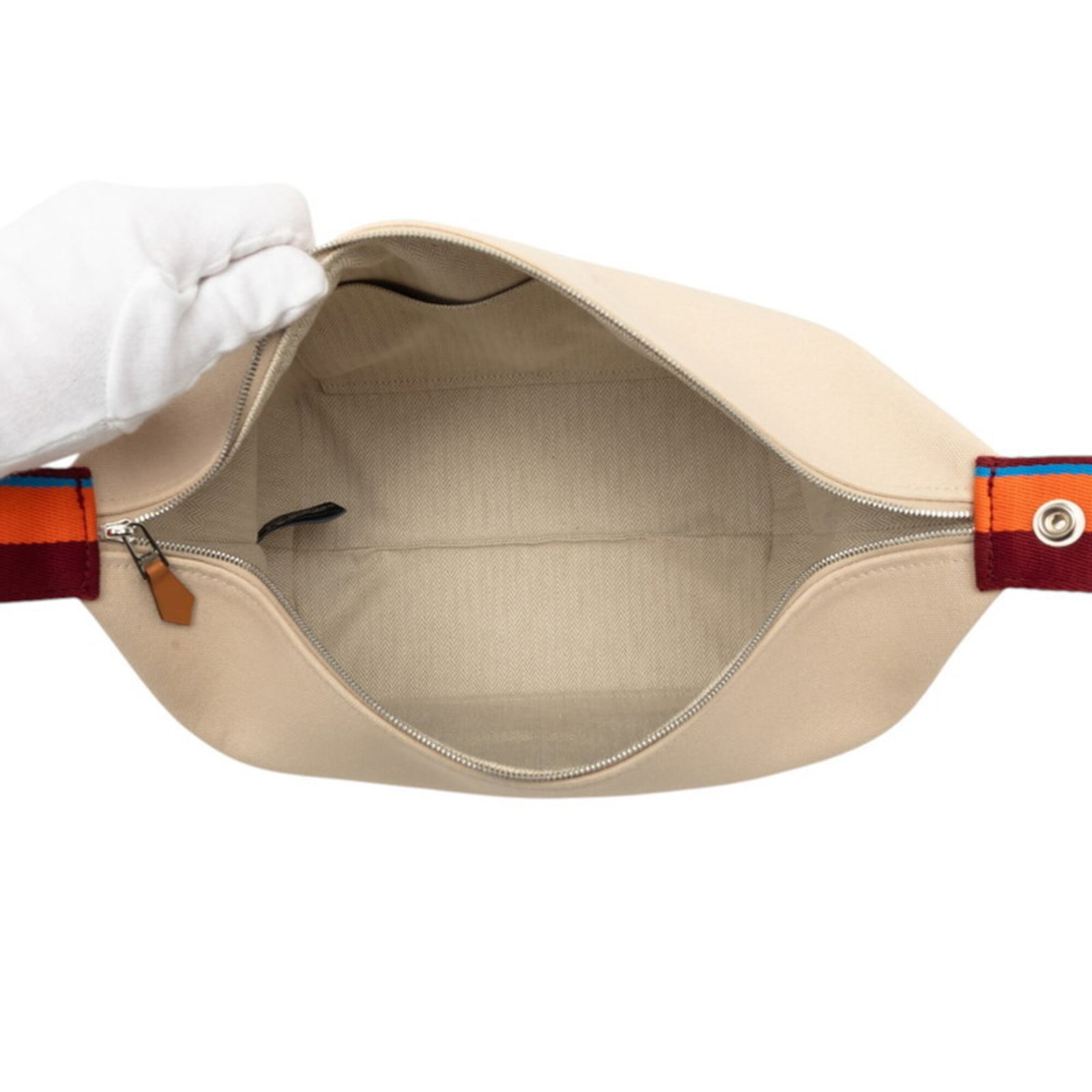 HERMES Handbag Canvas - 4