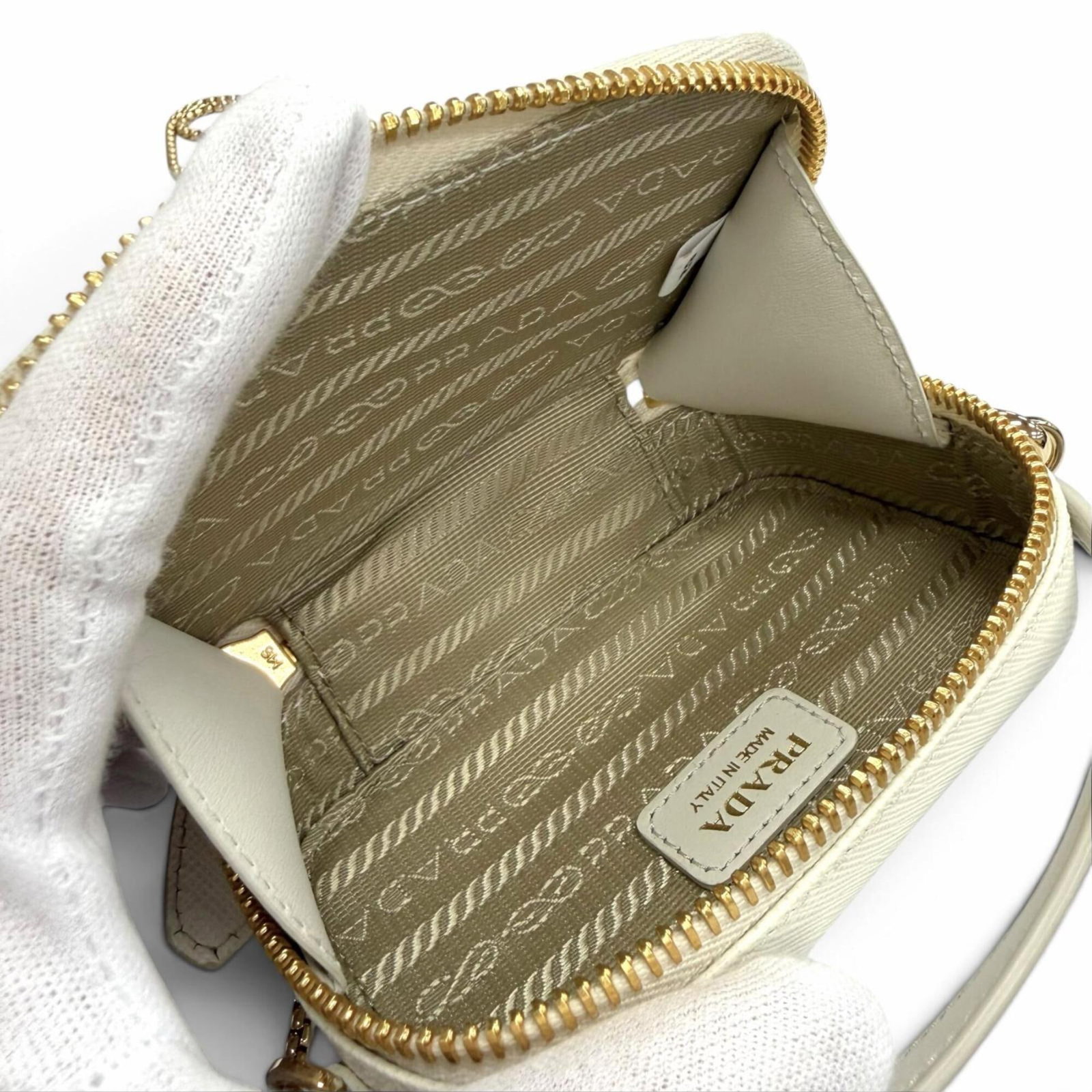 PRADA Pouch Leather - 7