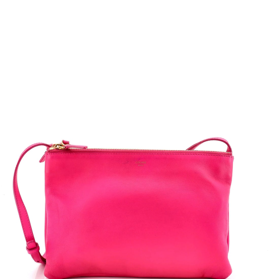 Large Leather Celine Crossbody Bag Trio (1 of 6)