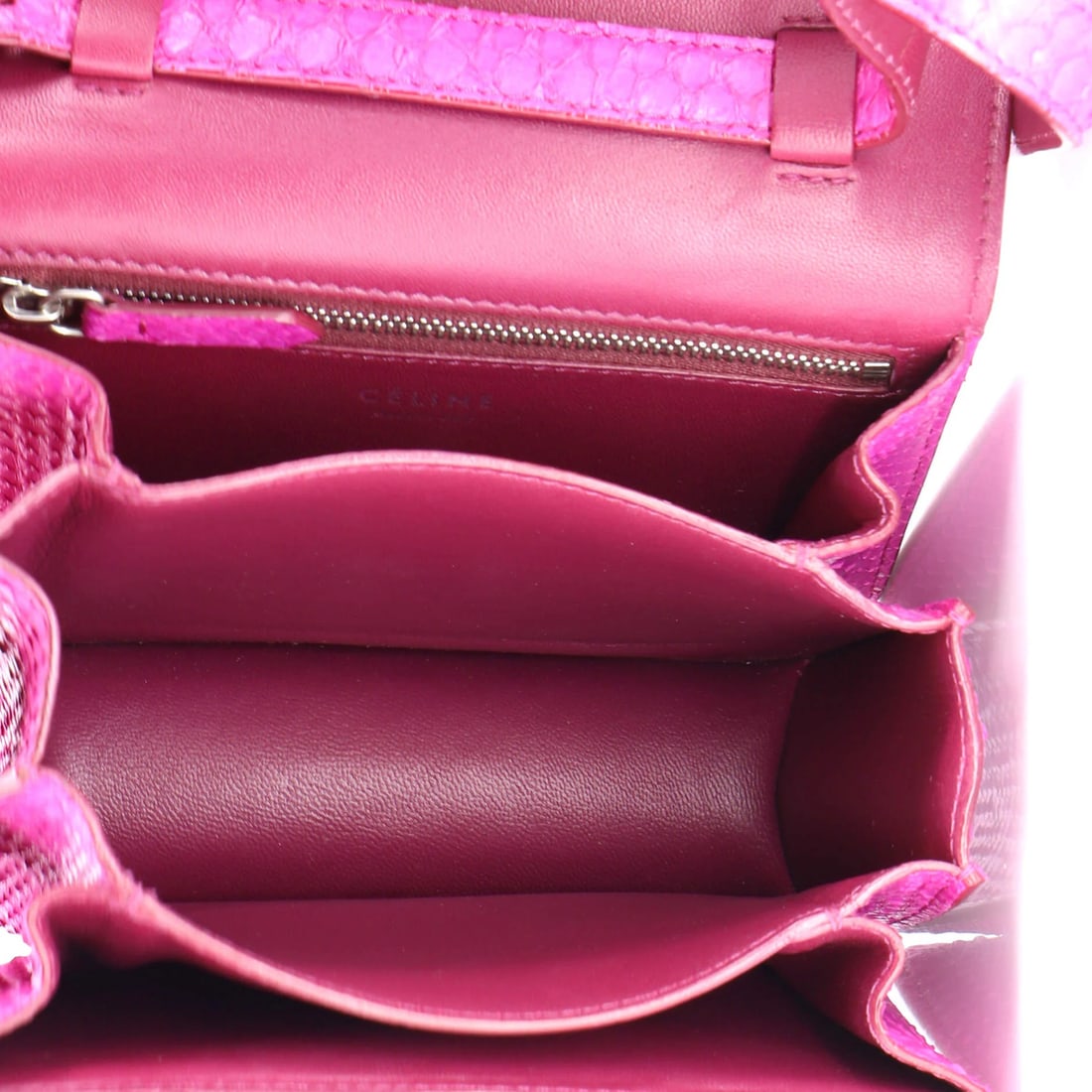 Classic Box Bag Python Small Celine - 5