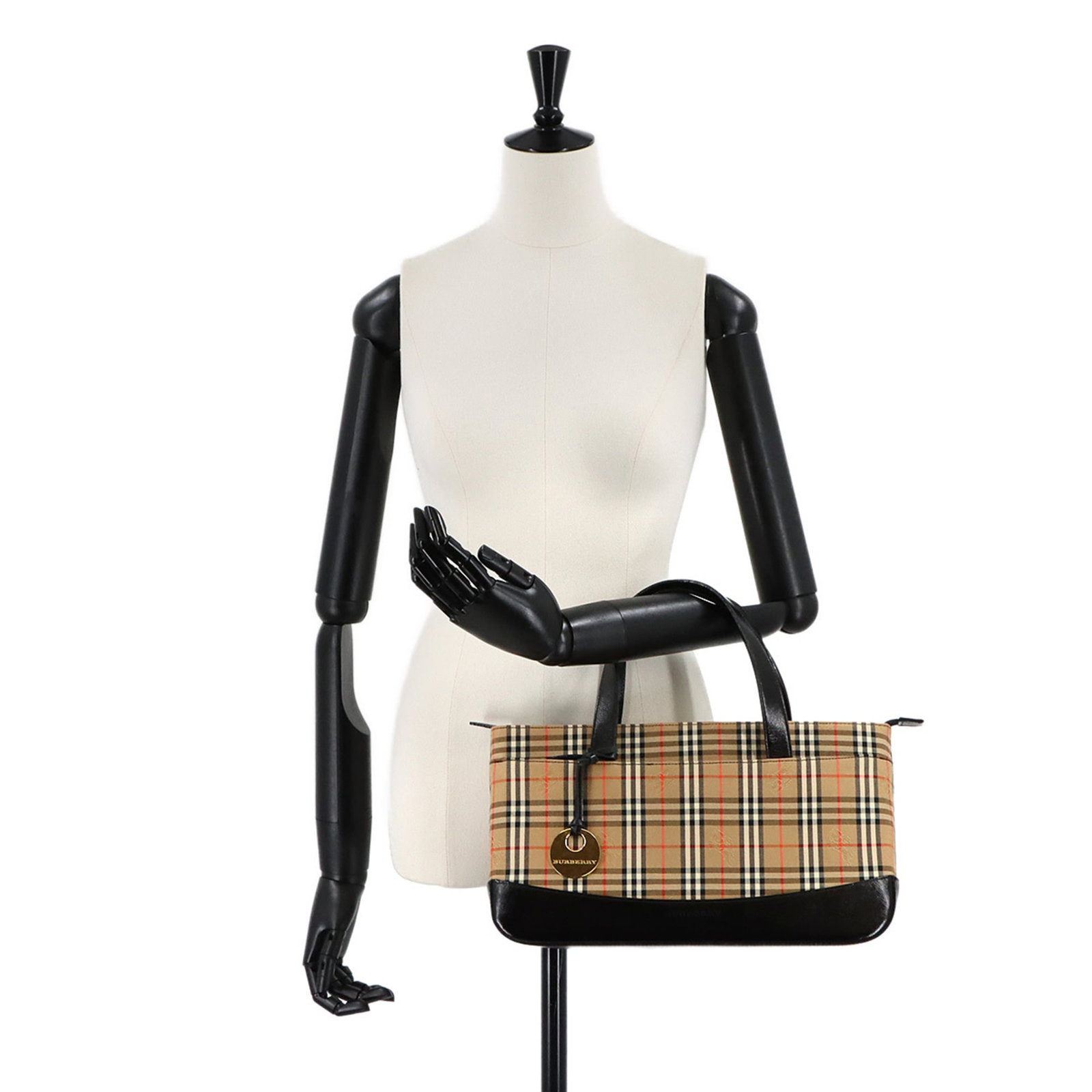 BURBERRY Handbag Canvas - 10