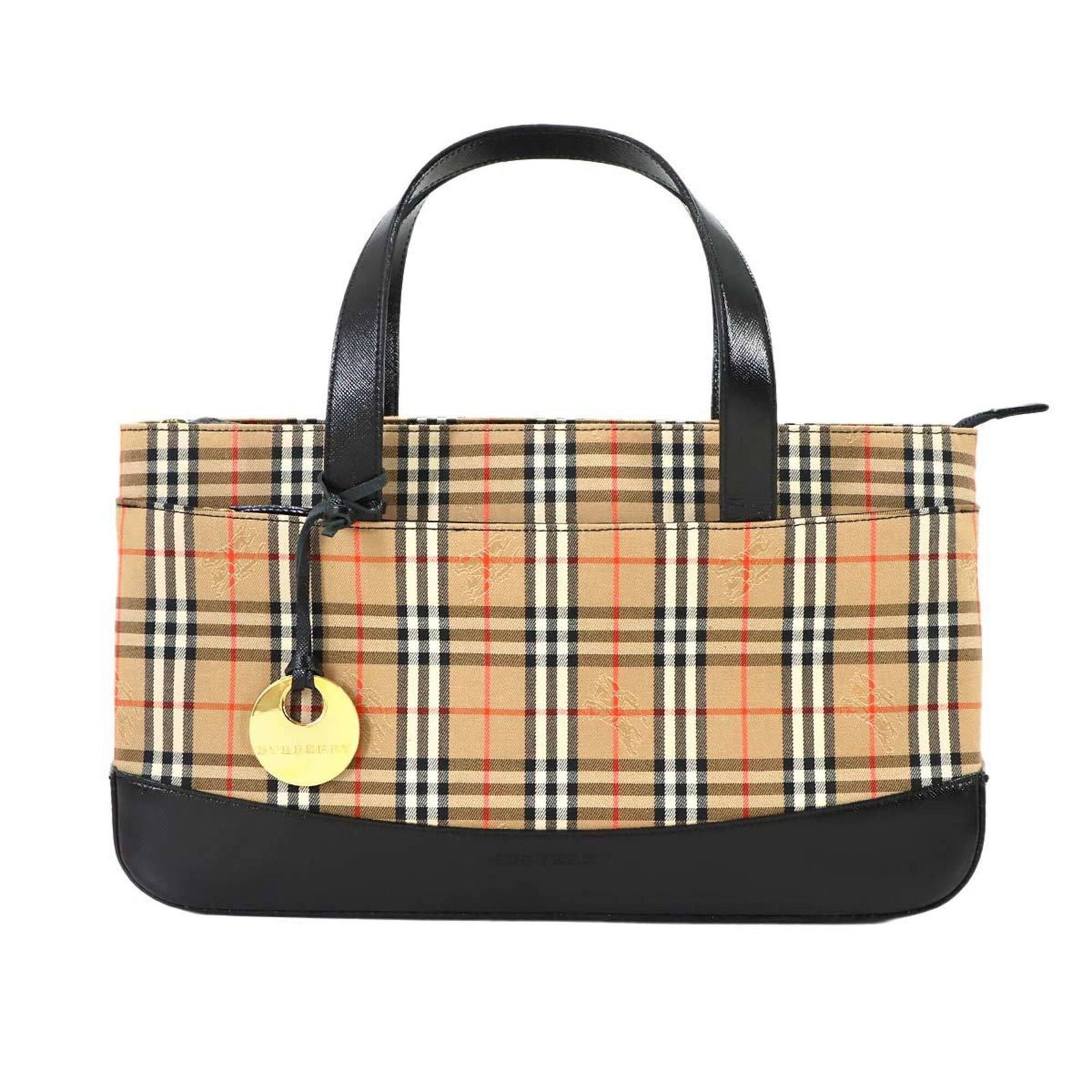 BURBERRY Handbag Canvas - 2