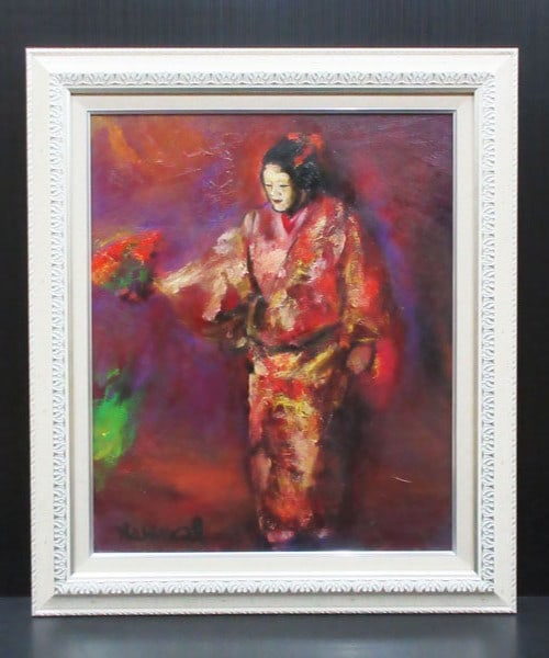 Tsukigata Hagoromo Oil Painting F12 Signed Original 1997 Authentic: Tsukigata Hagoromo Oil Painting F12 Signed Original 1997 Authentic Item Specifics: Artist: Nahiko Tsukigata Unit Of Sale: Single Piece Signed By: Nahiko Tsukigata Size: Medium Signed: Yes Material: Ca