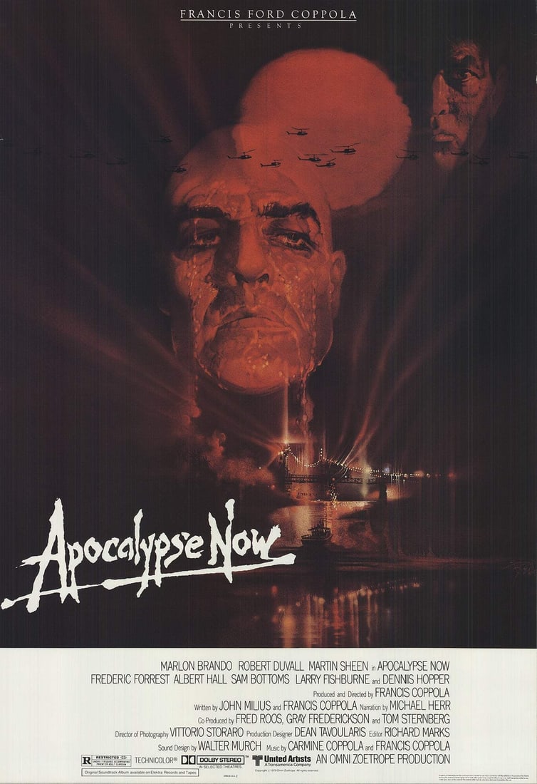 Offset Lithograph 1979 Apocalypse Now 39" x 27 (1 of 4)