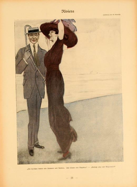 Simplicissimus 1913 By Marcello Dudovich Riviera On Linen Original: Simplicissimus 1913 By Marcello Dudovich Riviera On Linen Original Item Specifics: Size: Small (up to 12in.) Artist: DUDOVICH Style: Art Nouveau Date Of Creation: 1913 Year Of Production: 1913 Width (