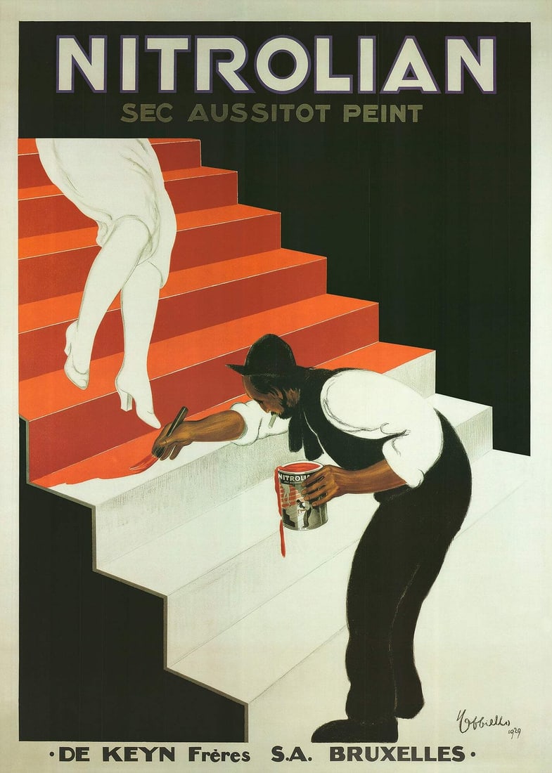 LEONETTO CAPPIELLO Nitrolian Peint 48" x 34.5" Offset Lithograph 2005 Vintage: LEONETTO CAPPIELLO Nitrolian Peint 48" x 34.5" Offset Lithograph 2005 Vintage Item Specifics: Artist: Leonetto Cappiello Brand: Cappiello Leonetto Exact Year: 2005 Height: 48 Item Height: 48 Subject: 