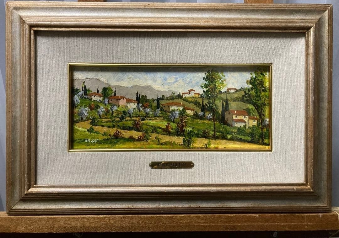 Original Oil Painting Signed Italian Art from Renzo Paoletti Campagna Toscana: Original Oil Painting Signed Italian Art from Renzo Paoletti Campagna Toscana Item Specifics: Artist: Renzo Paoletti Unit Of Sale: Single Piece Signed By: Renzo Paoletti Size: Medium Signed: Yes Mater