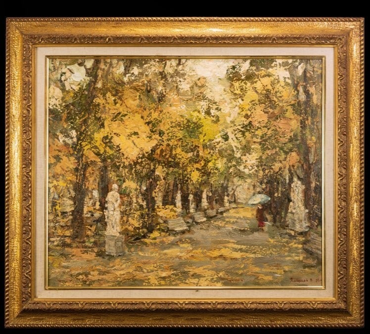 Russian Original Oil Painting Autumn 1995 Signed Viktor: Russian Original Oil Painting Autumn 1995 Signed Viktor Item Specifics: Unit Of Sale: Single Piece Artist: Viktor Efimovich Yamshchikov Viktor Efimovich Iamshchikov Signed By: Viktor Yamshchikov Size: