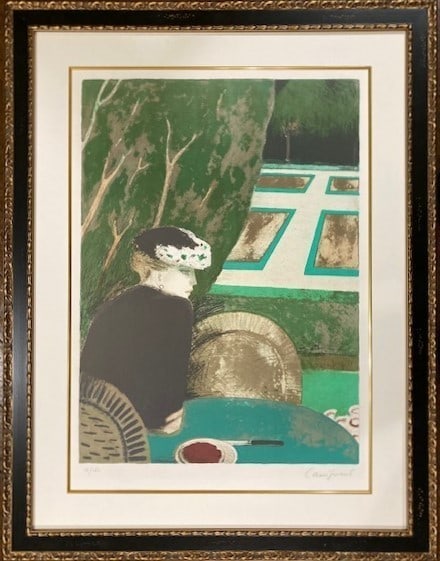 Jean Pierre Cassigneul Le Silence Lithograph 1981 Signed Limited 12/ 150 Mourlot (1 of 5)