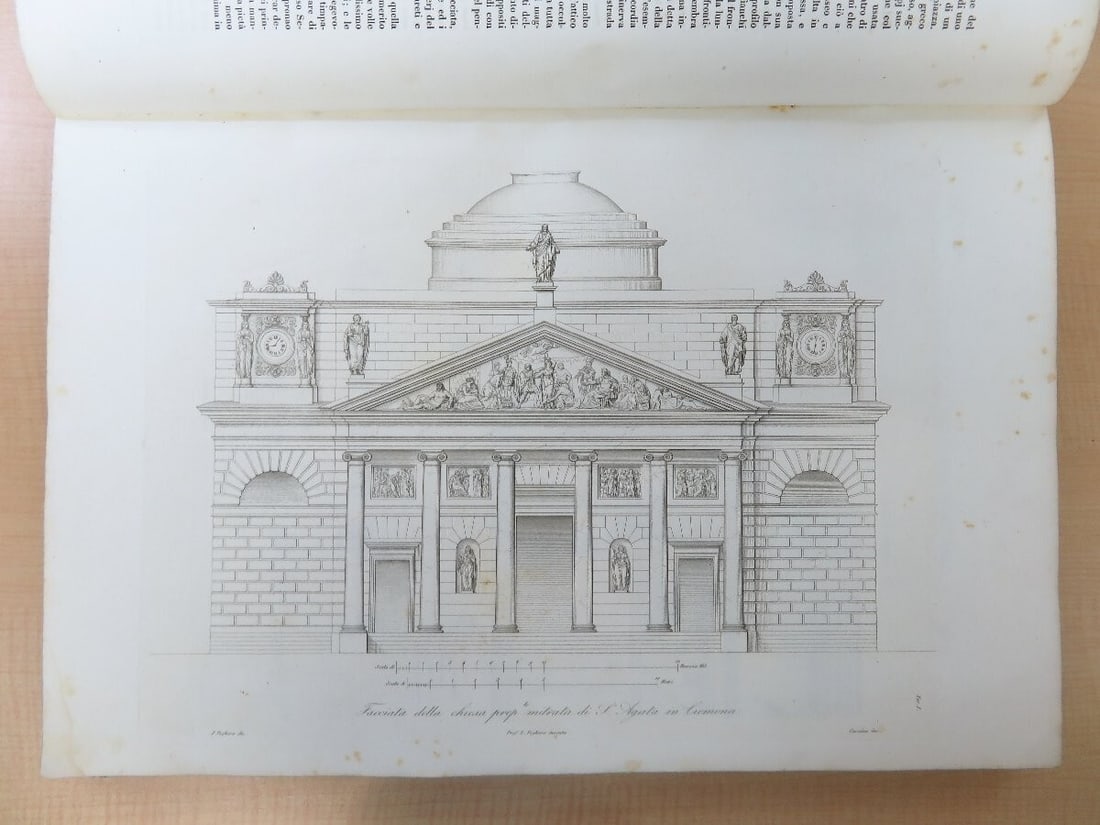 A collection of architectural works Luigi Voghera 1842 Raccolta dei disegni (1 of 10)