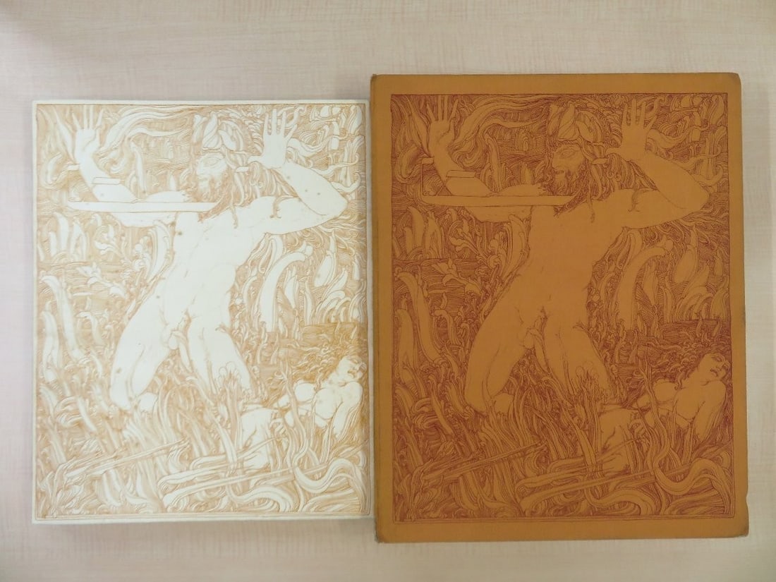 Ernst Fuchs Samson 1967 Complete Artist Book No Signed 20/ 90 Etchings (1 of 10)