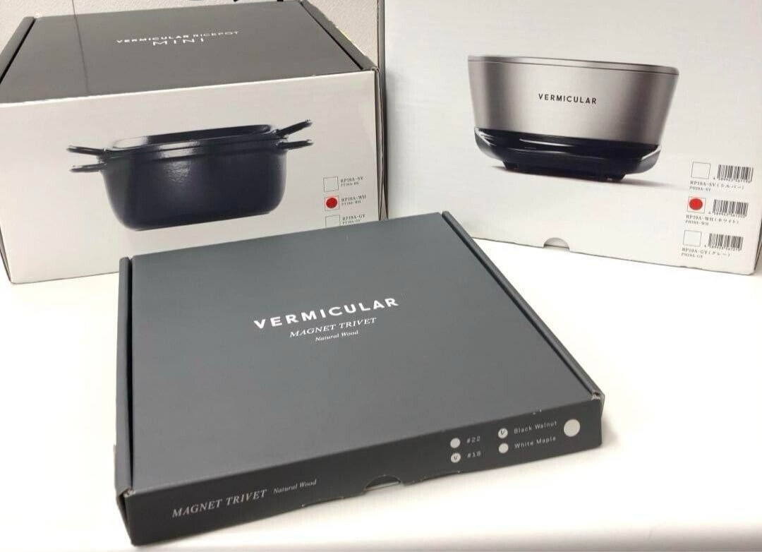 Vermicular RP19A White Japan Sea Salt Rice 3 Cup Spot Mini With Book: Vermicular RP19A White Japan Sea Salt Rice 3 Cup Spot Mini With Book Item Specifics: Stove Type Compatibility: Electric Brand: Vermicular Type: Rice Pot Capacity: 3Cup Color: White Product Disclaimer: