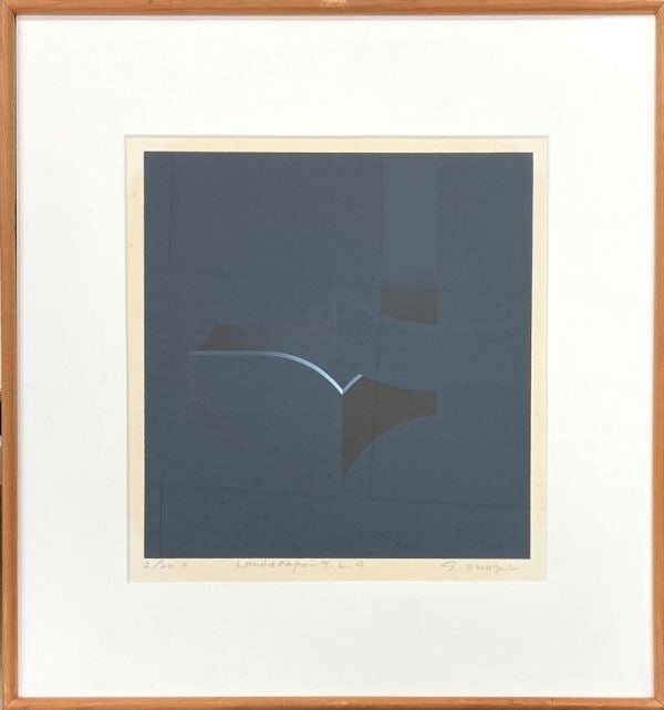 Gaku Onogi Landscape TLA Signed Silkscreen Japanese Abstract Art 1974: Gaku Onogi Landscape TLA Signed Silkscreen Japanese Abstract Art 1974 Item Specifics: Unit Of Sale: Single Piece Artist: Gaku Onogi / Manabu Onogi Signed By: Manabu Onogi Image Orientation: Portrait S