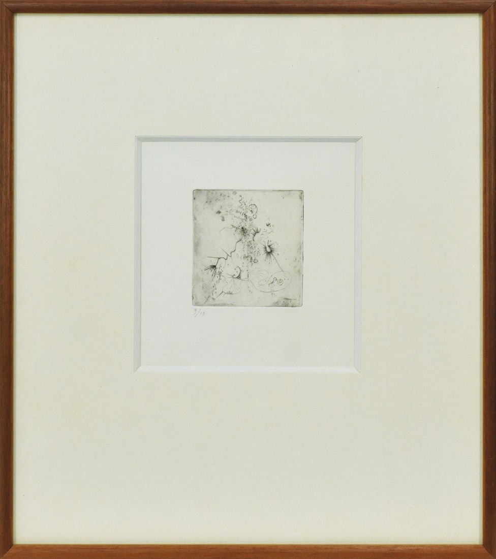 Wols Etching 1955 Plasma zu de Solien Informel Abstract Art Signed Ltd 10 (1 of 1)