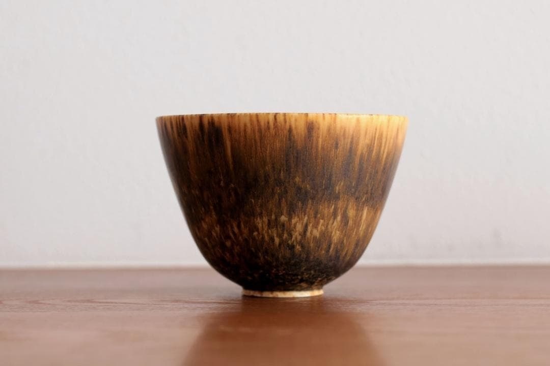 Rorstrand Gunnar Nylund ARU Small Bowl Scandinavian Stoneware Matcha Tea Bowl (1 of 12)