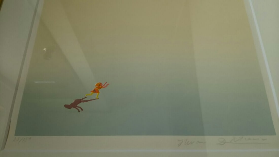 Petrovic Stevan Signed Silkscreen Rainbow Print Framed - 8