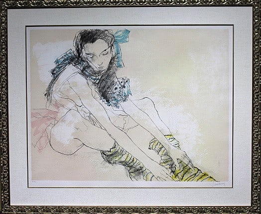 Jean Jansem Ballerina Lithograph Art Signed Framed French Numbered: Jean Jansem Ballerina Lithograph Art Signed Framed French Numbered Item Specifics: Artist: Jean Jansem Unit Of Sale: Single Piece Signed By: Jean Jansem Image Orientation: Landscape Size: Large Signed