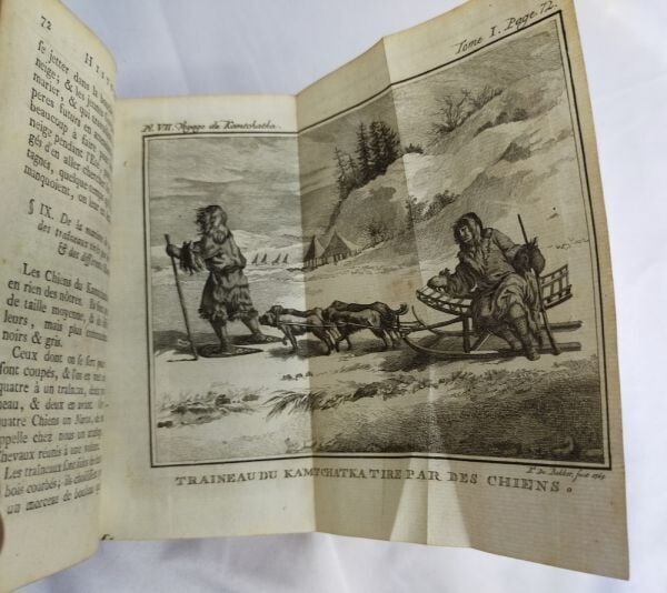 1770 Histoire et Description du Kamtchatka 2 Vols Stepan Krasheninnikov French (1 of 10)