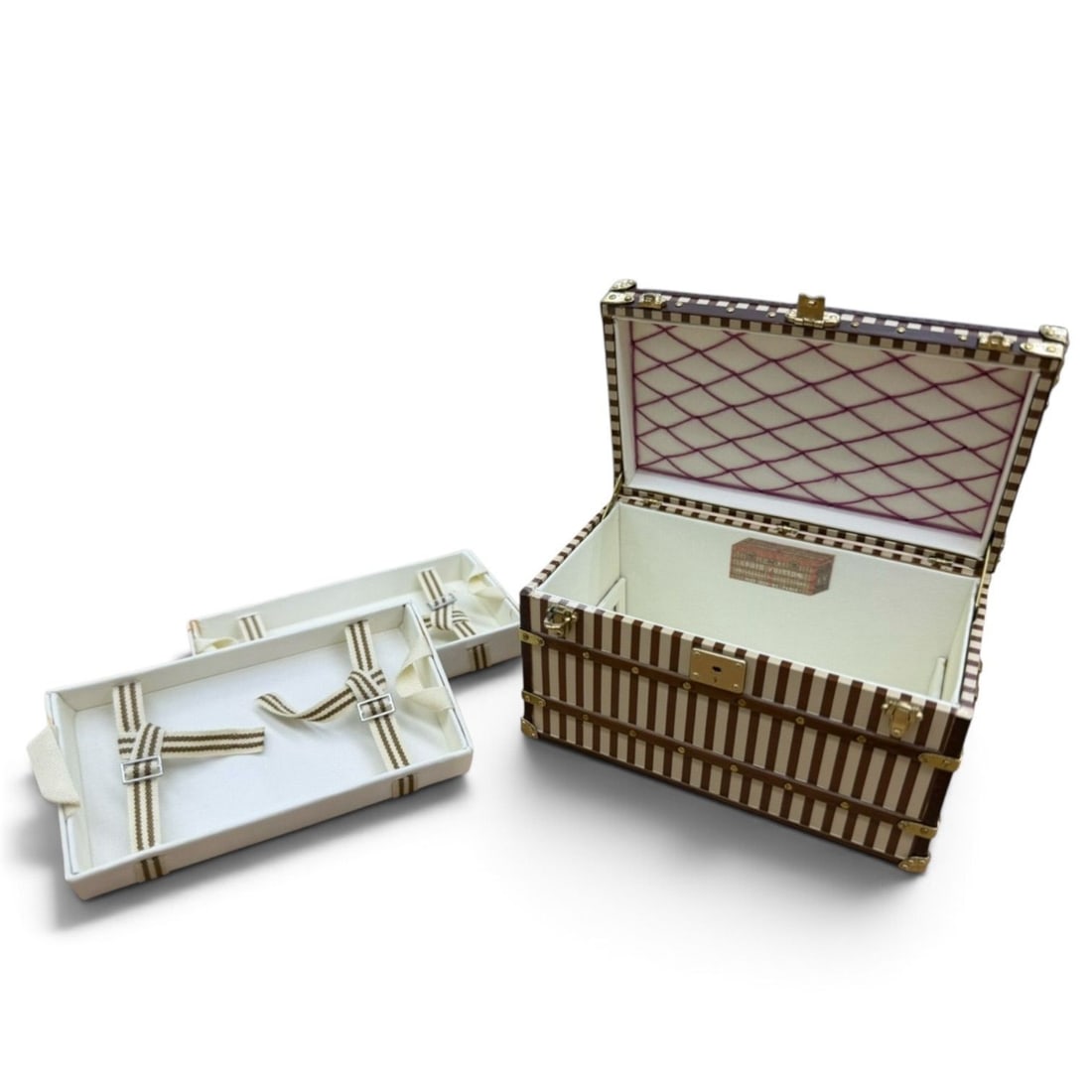 Vuitton Malle Courrier Mini Gift Box Accessory Trunk Style Louis VIP (1 of 20)