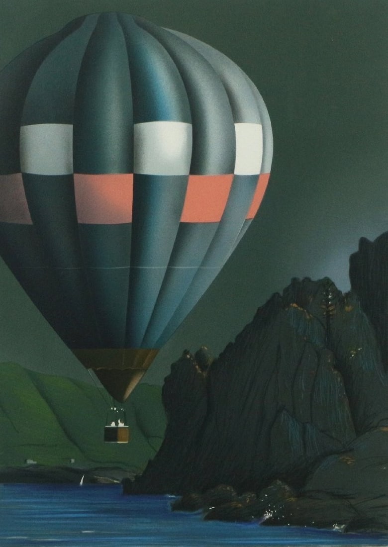Signed Surreal Landscape Framed 71/ 150 Jean-Paul Donadini Lithograph Balloon: Signed Surreal Landscape Framed 71/ 150 Jean-Paul Donadini Lithograph Balloon Item Specifics: Artist: Jean-Paul Donadini Unit Of Sale: Single Piece Signed By: Jean-Paul Donadini Image Orientation: Por