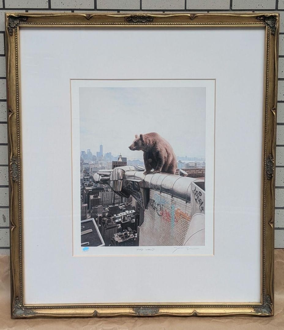 Mad World Signed Print 2018 Giclee Josh Keyes (1 of 6)
