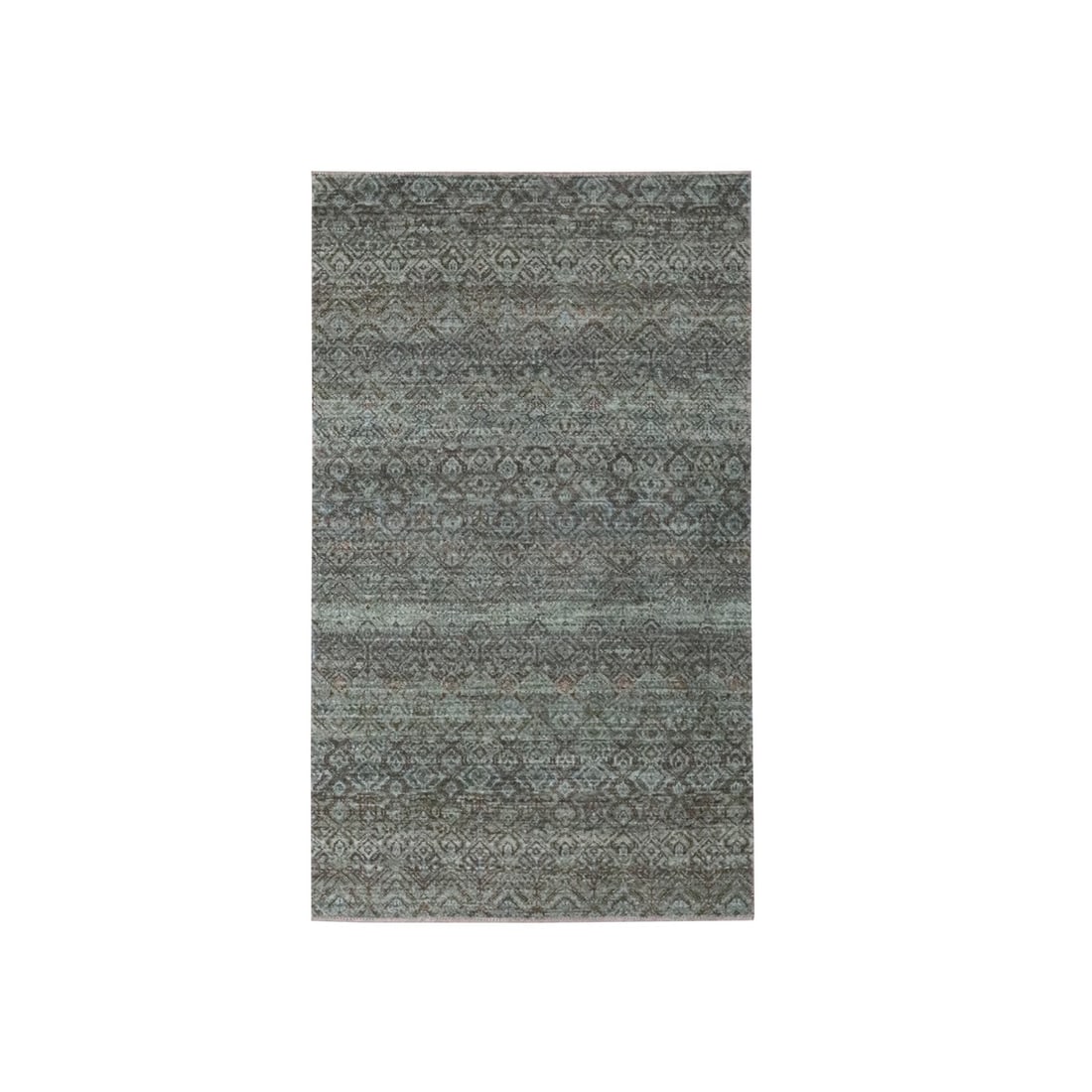 Hand Knotted Rug 3'x5'1" Gray Kohinoor Herat Pattern Soft Wool Oriental (1 of 7)