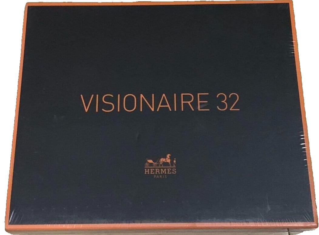New In Box Hermes VISIONAIRE 32 WHERE Leather Notebook Postcards Limited 3500 (1 of 3)