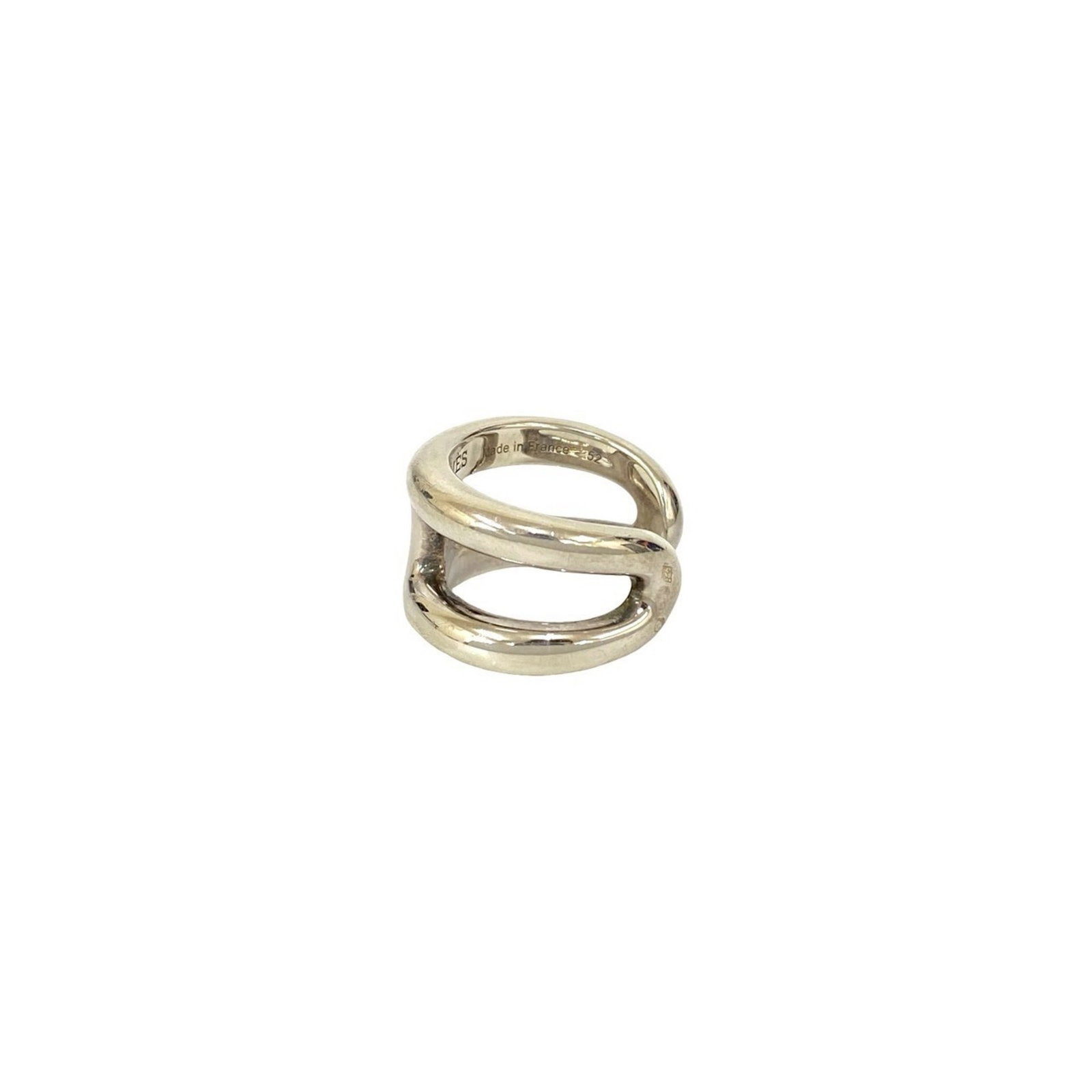 HERMES Band Ring Silver 925 - 4