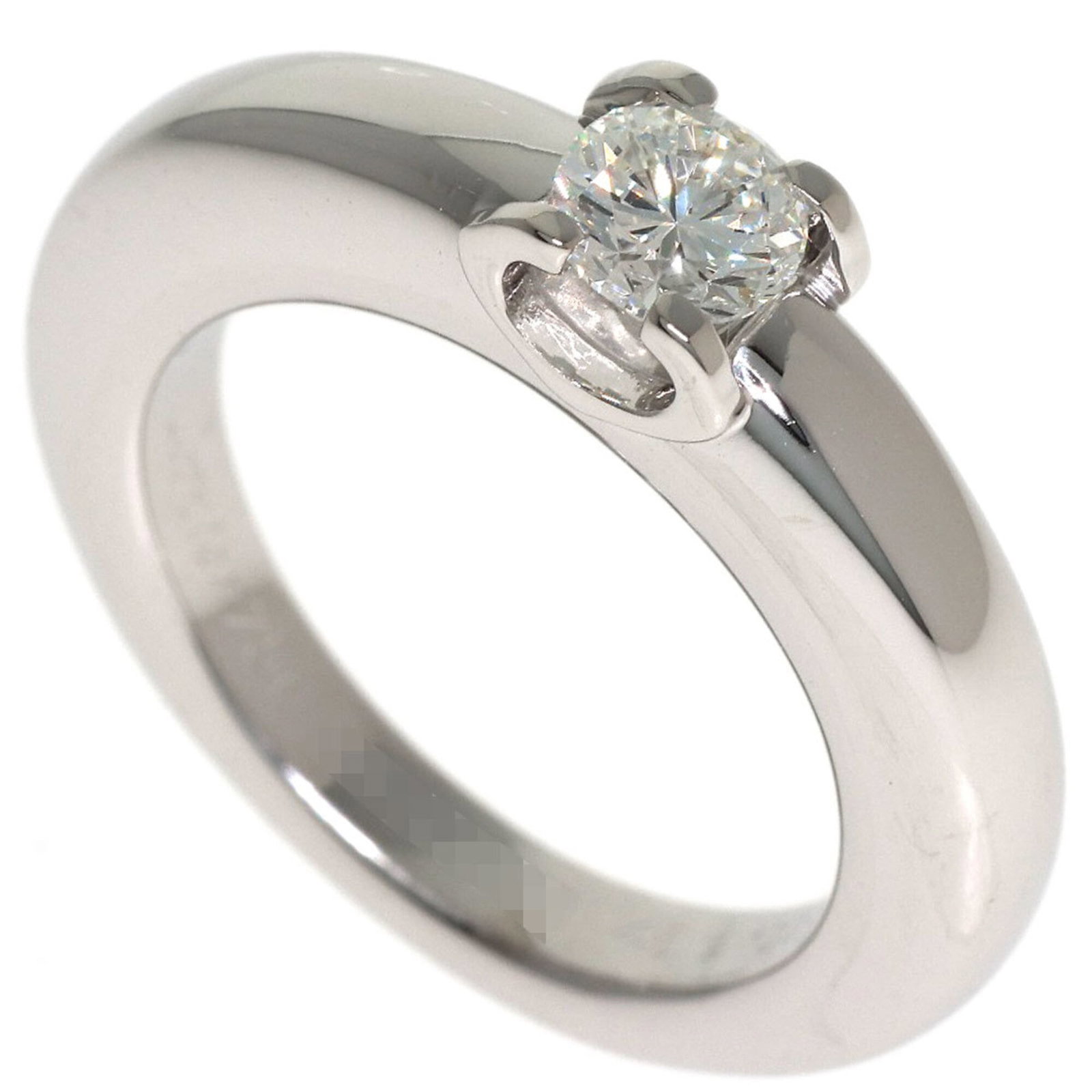 CARTIER Band Ring White Gold (18K): CARTIER Band Ring White Gold (18K) Cartier Band Ring White Gold (18K) - A sleek and sophisticated 18K white gold band ring featuring a diamond stone, crafted with attention to detail and timeless eleg