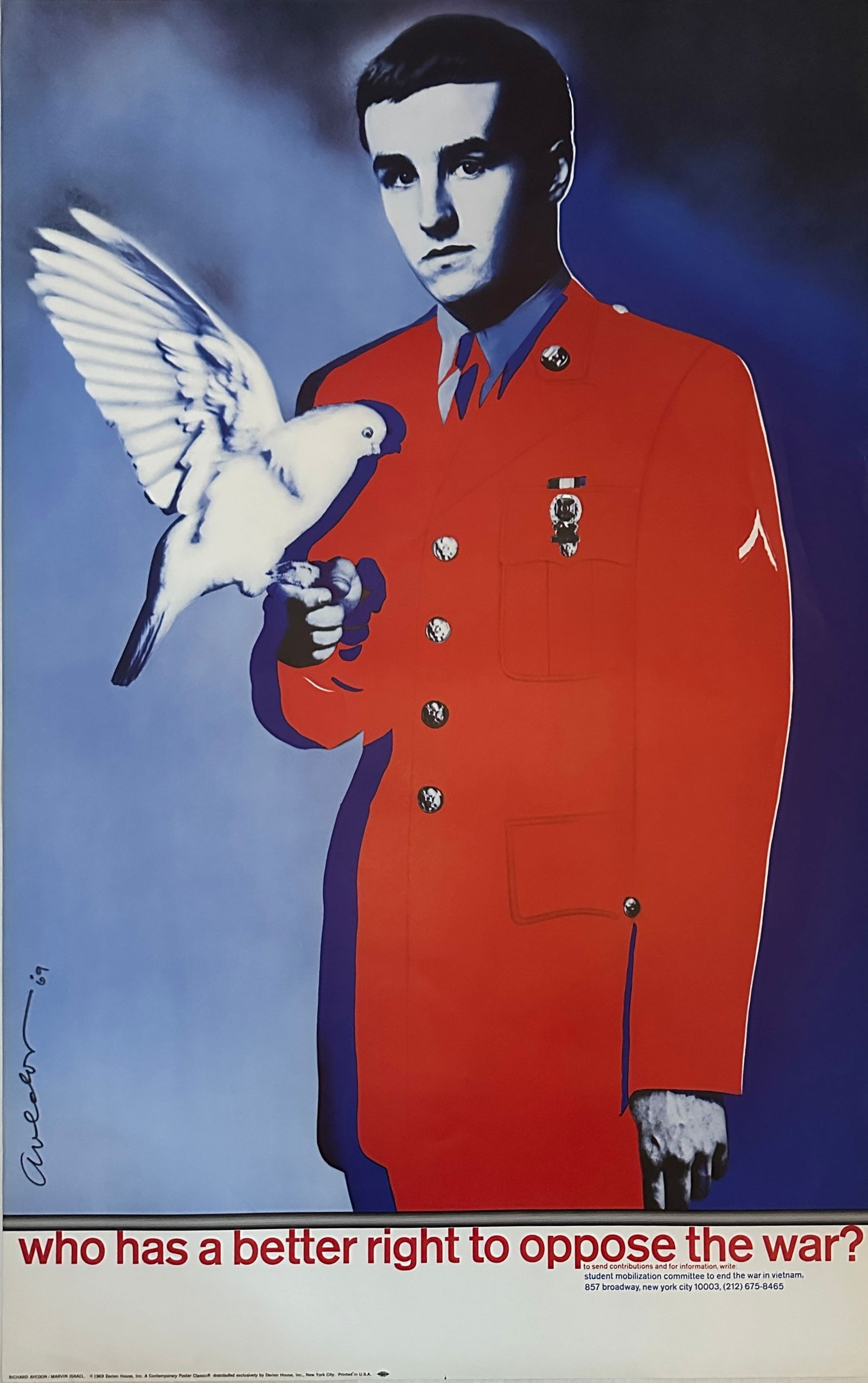 Richard Avedon and Marvin Israel – Anti Vietnam Poster 1969 (1 of 2)