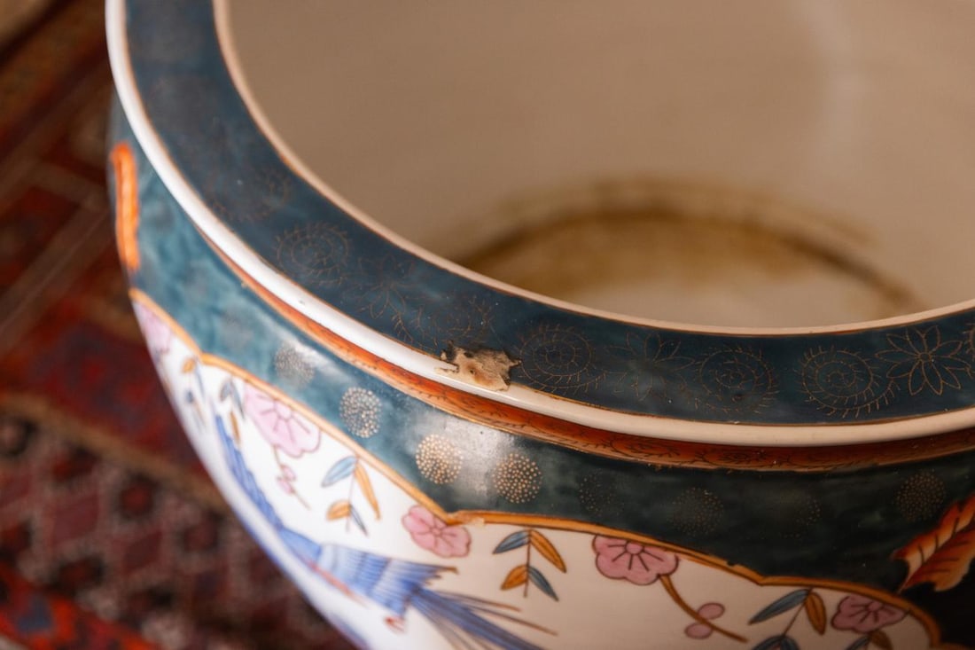 Cache-pot con scene orientali - 3