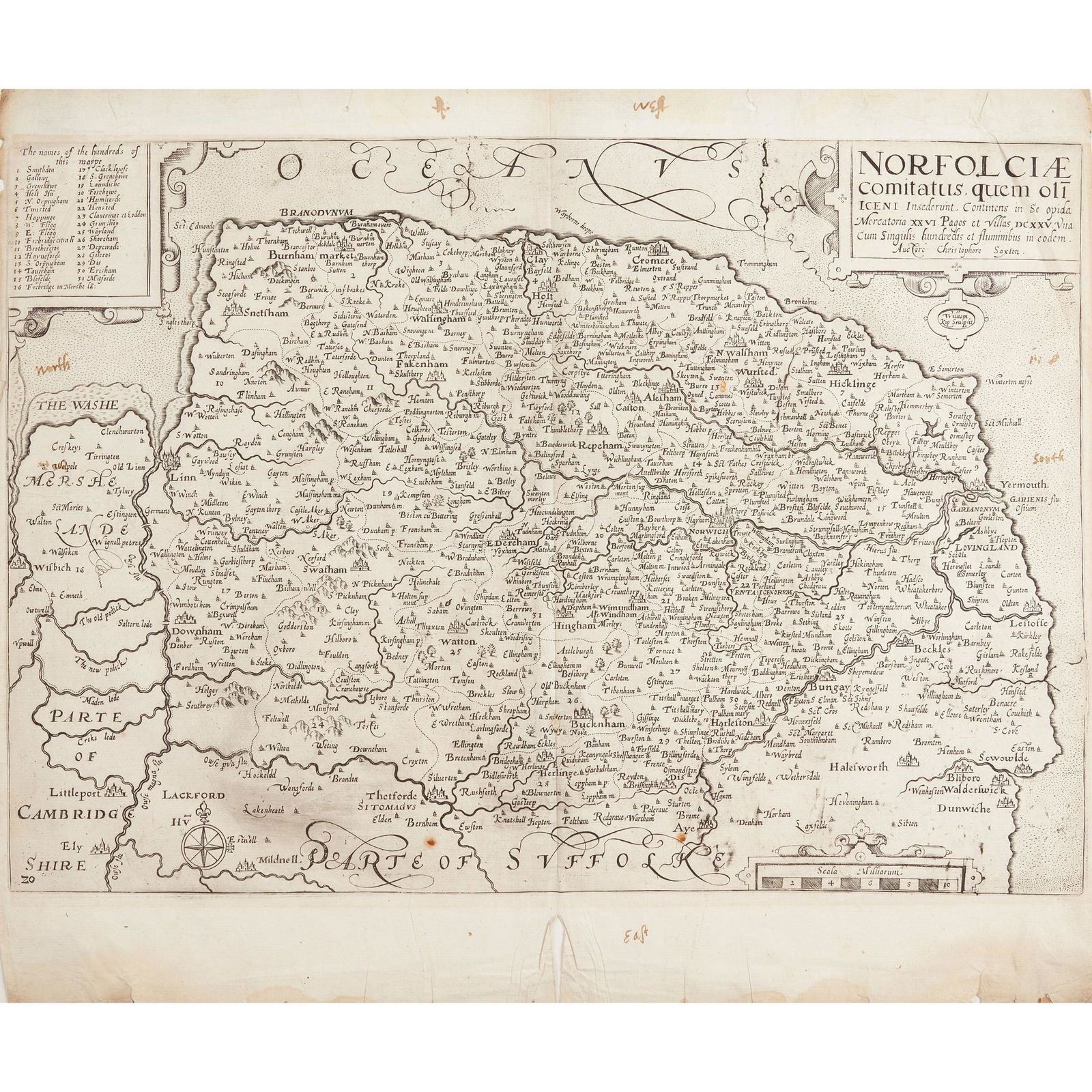 Norden, John - William Kip Sussexia sive Southsex, olim (1 of 2)